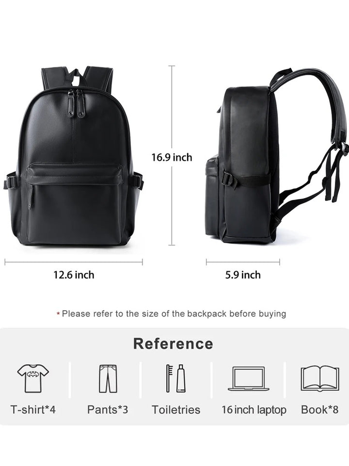 Leather Backpack for Work & Travel