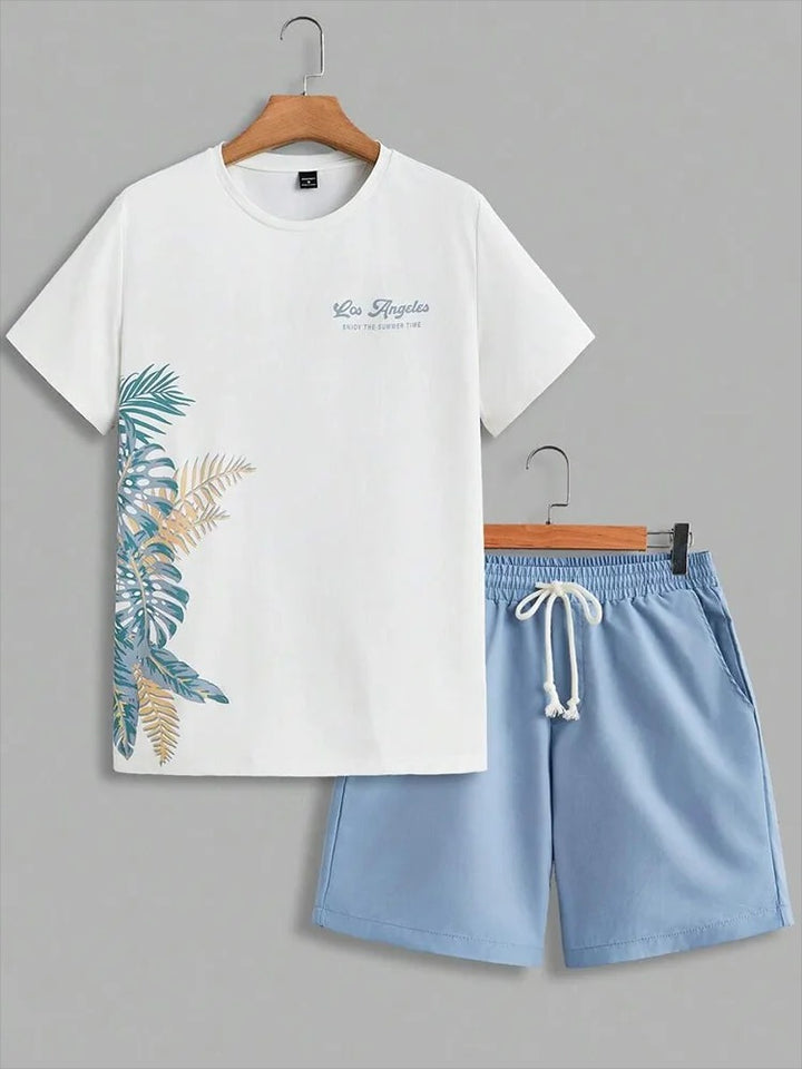 Men’s Ombre Gradient Summer Set