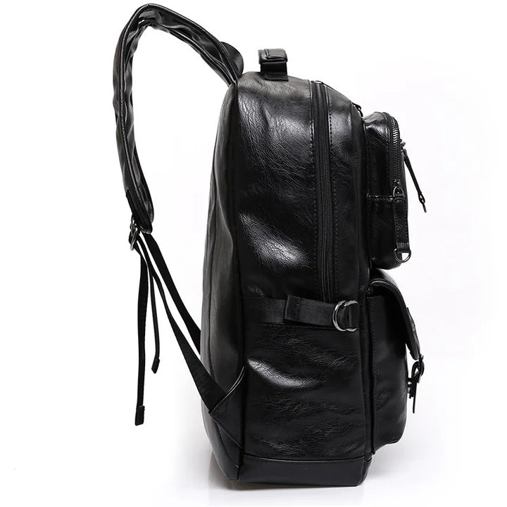 Vintage Leather Backpack for Work & Travel