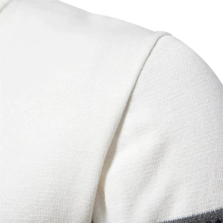 Retro Chic Men's Knit Sweater