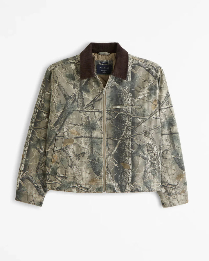 Men's Camouflage Utility Jacket