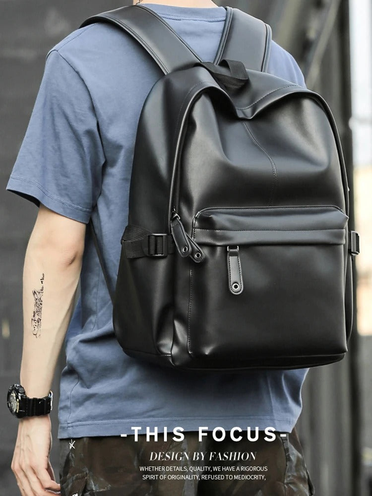 Leather Backpack for Work & Travel