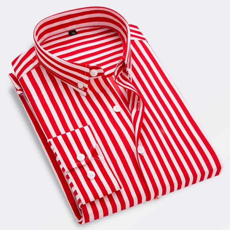 Classic Striped Dress Shirt