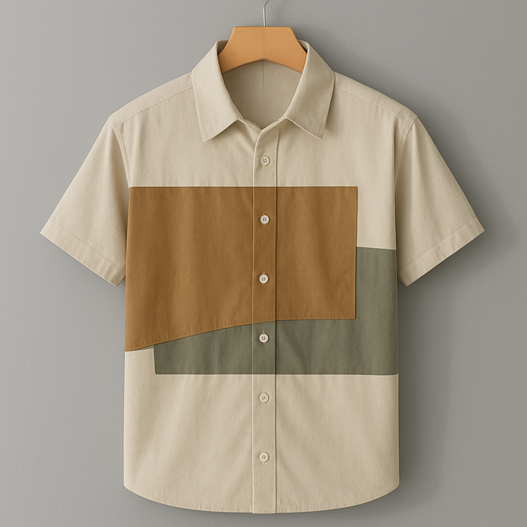 Colorblock Shirt for Bold Everyday Style