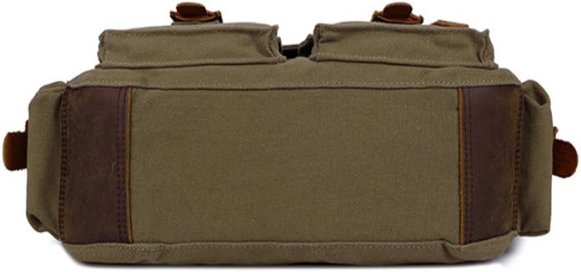 Vintage Leather Messenger Bag
