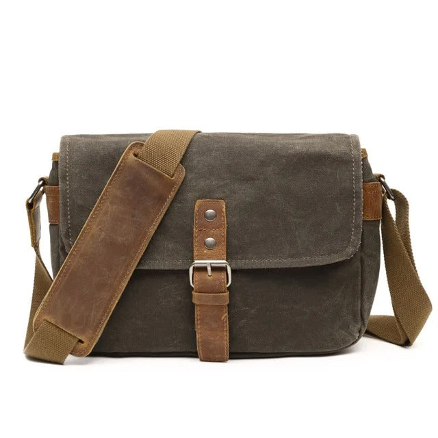 Vintage Canvas Messenger Bag