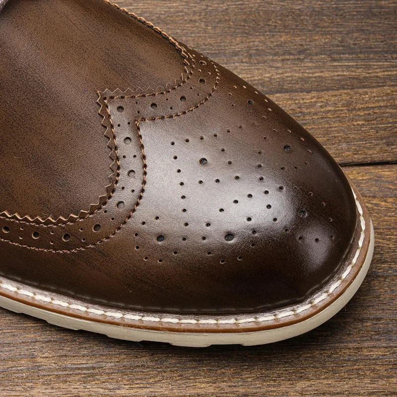 Classic Men's Leather Dress Shoes