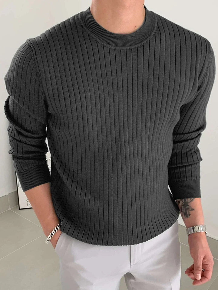 Men's Cozy Soft Knit Casual Sweater Pullover