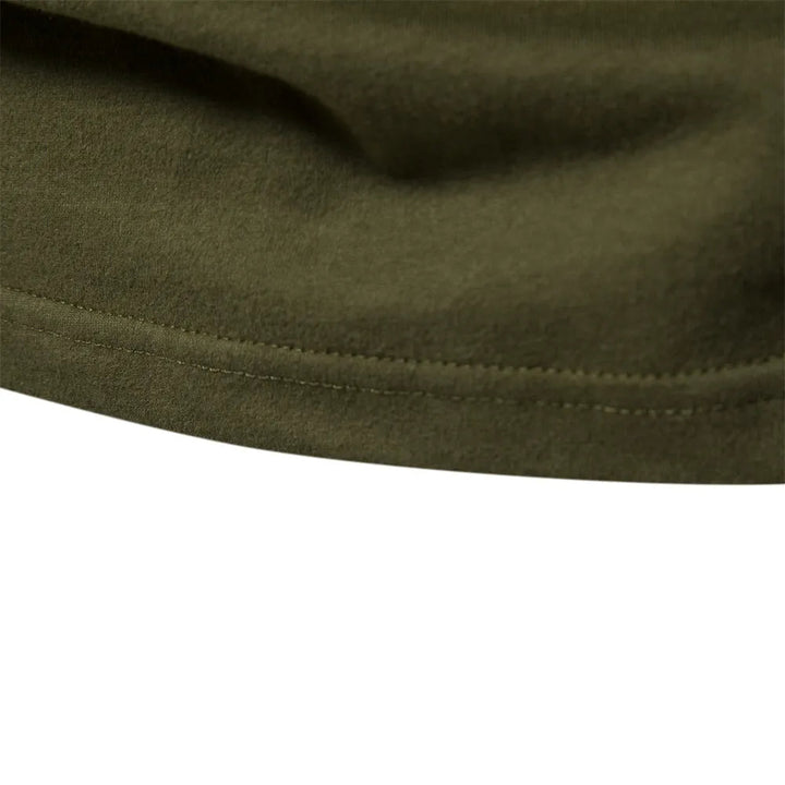 Men’s Patchwork Round Neck Long Sleeve Shirt