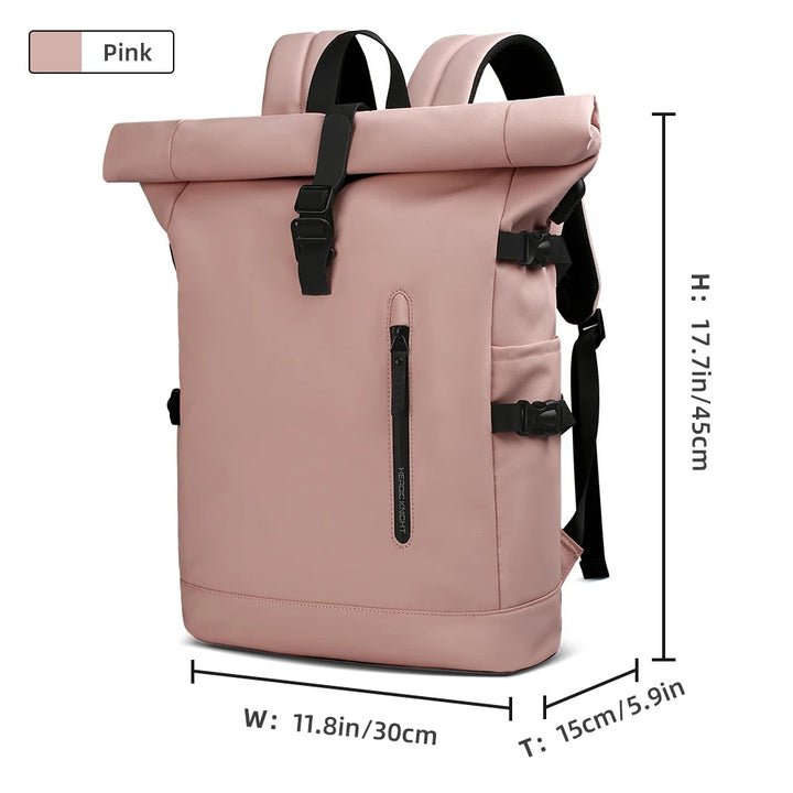 Waterproof Roll-Top Backpack