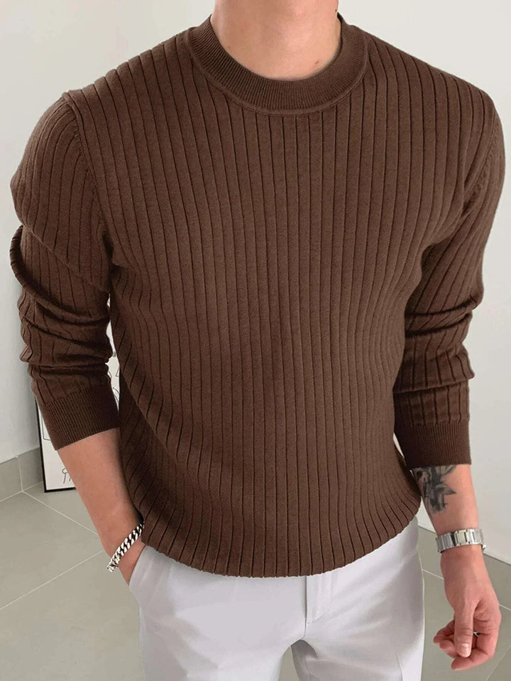 Men's Cozy Soft Knit Casual Sweater Pullover