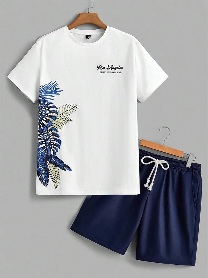 Men’s Ombre Gradient Summer Set