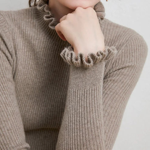 Noble & Elegant Turtle-Neck Sweater