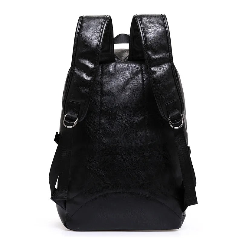 Vintage Leather Backpack for Work & Travel