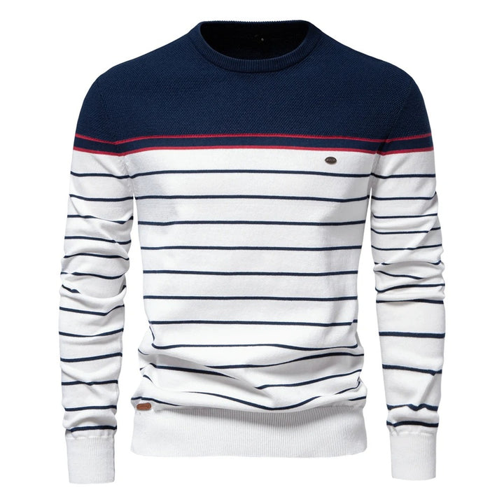 Striped Crewneck Sweater