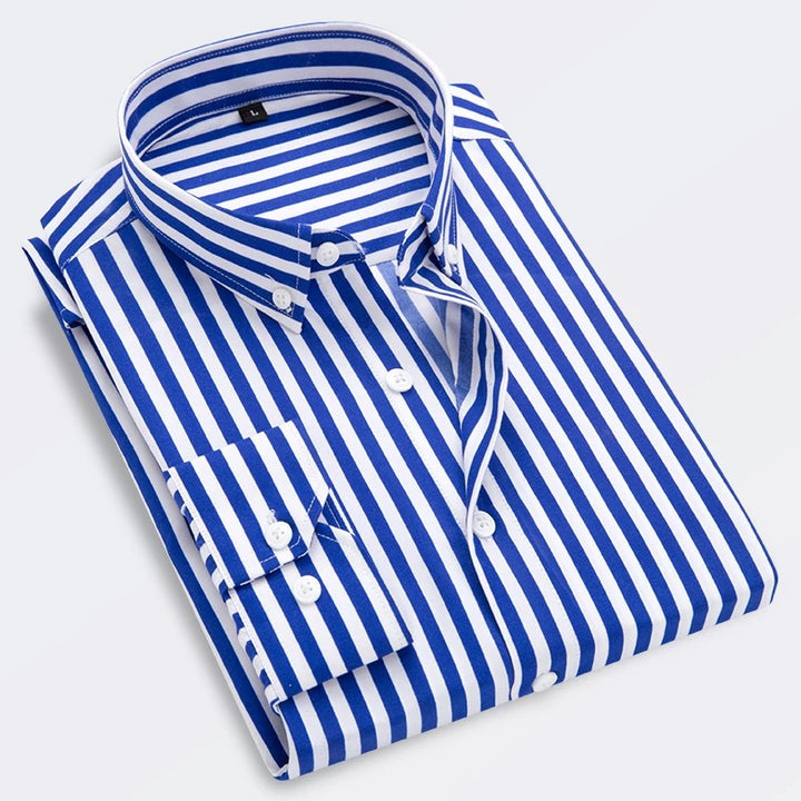 Classic Striped Dress Shirt