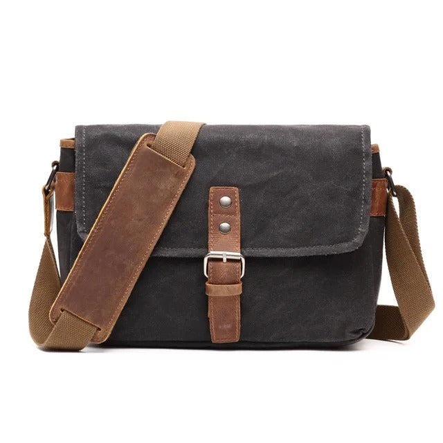 Vintage Canvas Messenger Bag