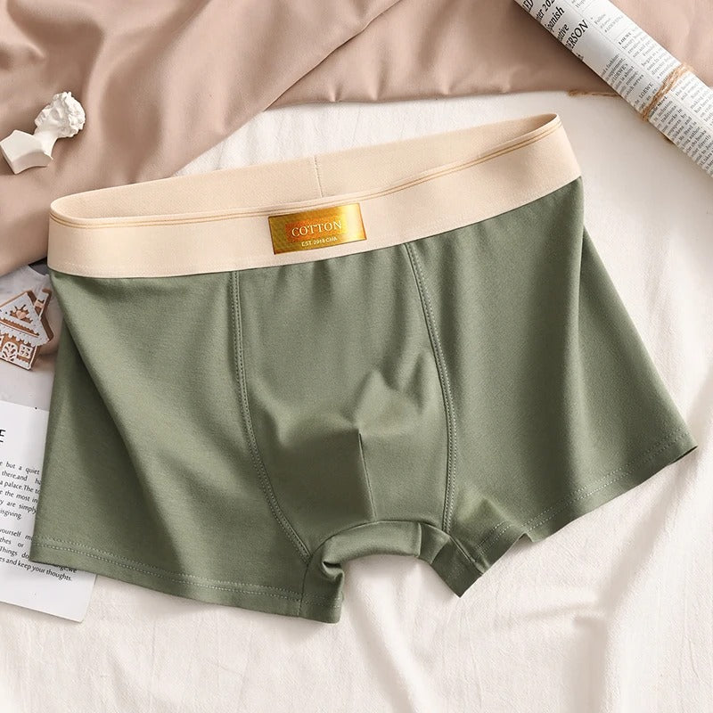 Men’s Ultra-Soft Cotton Boxer Briefs