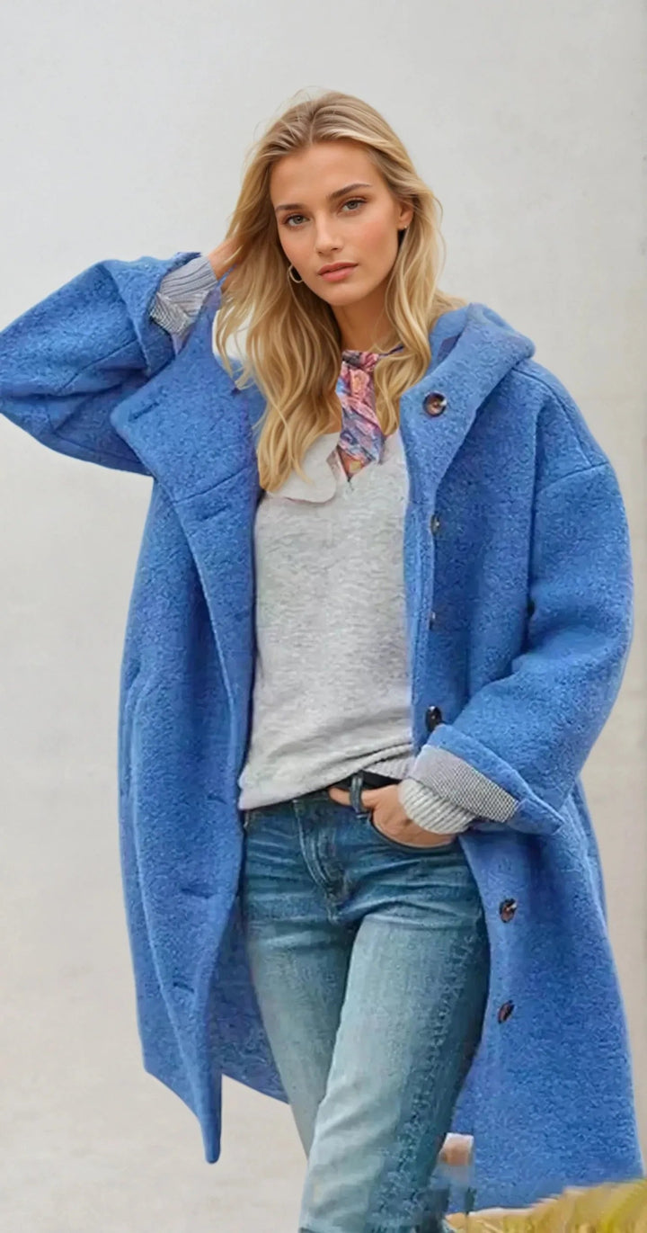 Long Coat in Soft Wool