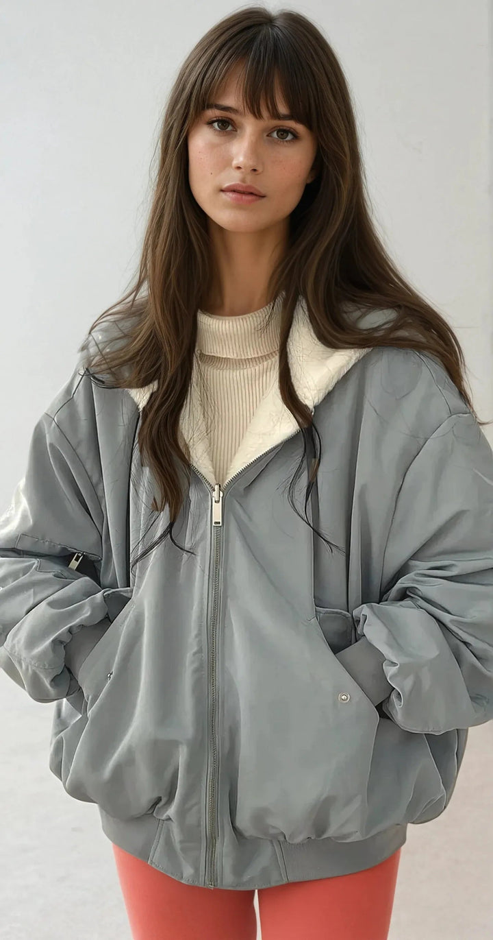 Elegant Reversible Thick Jacket