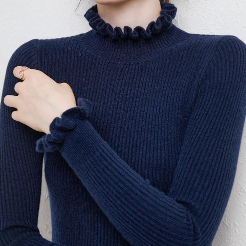 Noble & Elegant Turtle-Neck Sweater