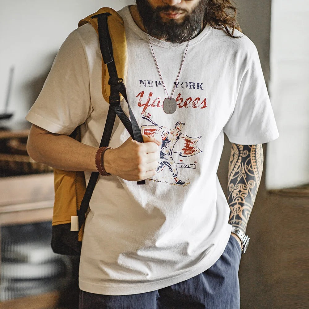 Vintage Baseball Graphic T-Shirt