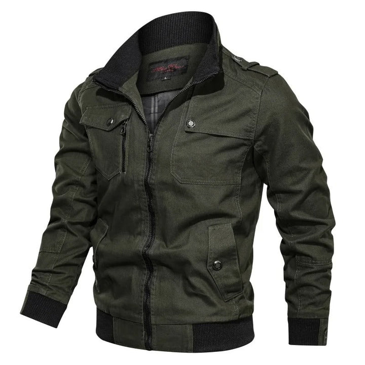 Military-Inspired Utility Jacket