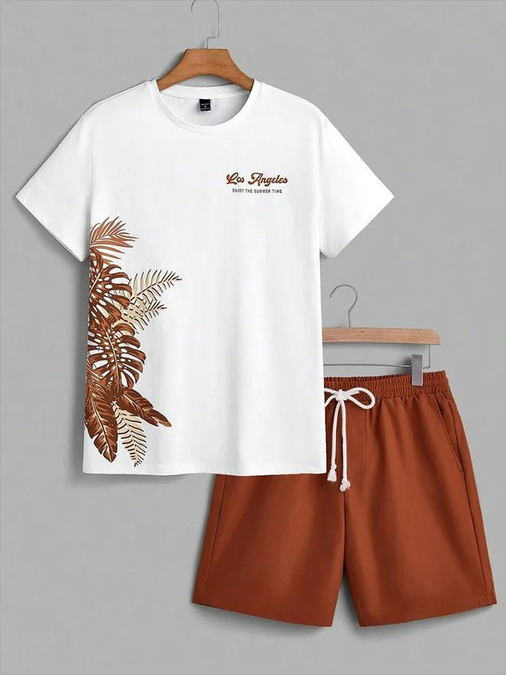 Men’s Ombre Gradient Summer Set