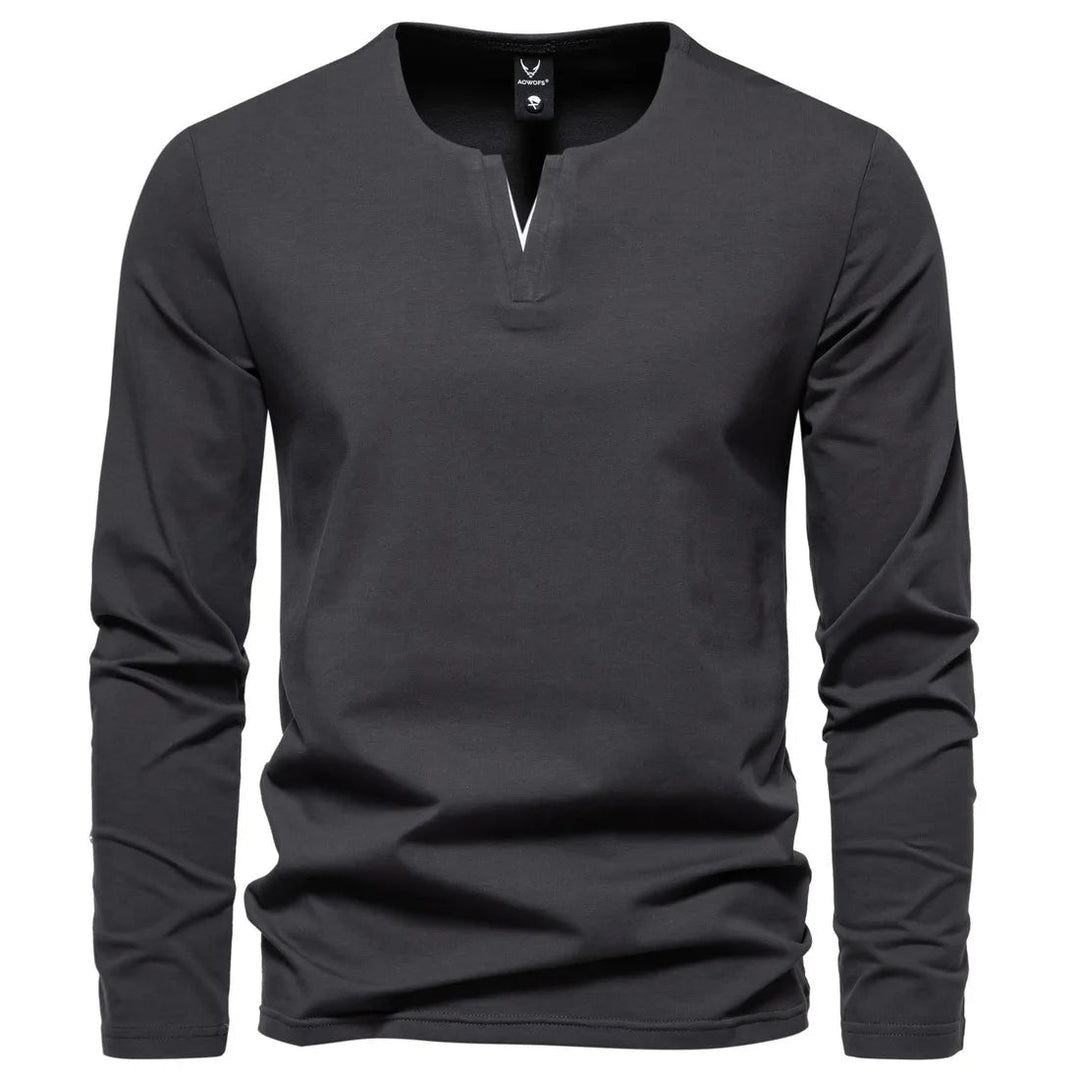 Men's Classic Henley Shirt