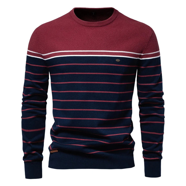 Striped Crewneck Sweater