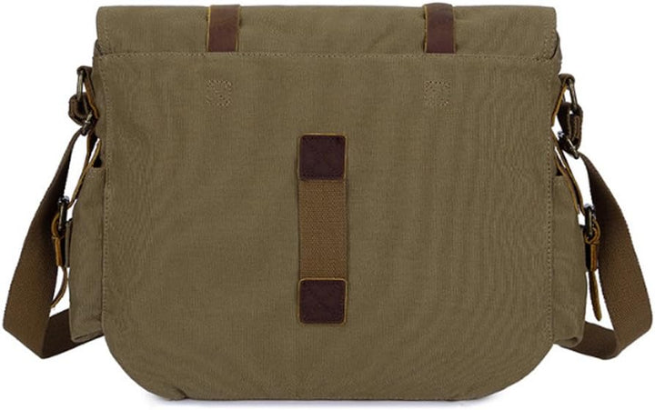 Vintage Leather Messenger Bag