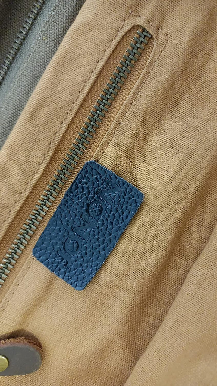 Vintage Leather Messenger Bag
