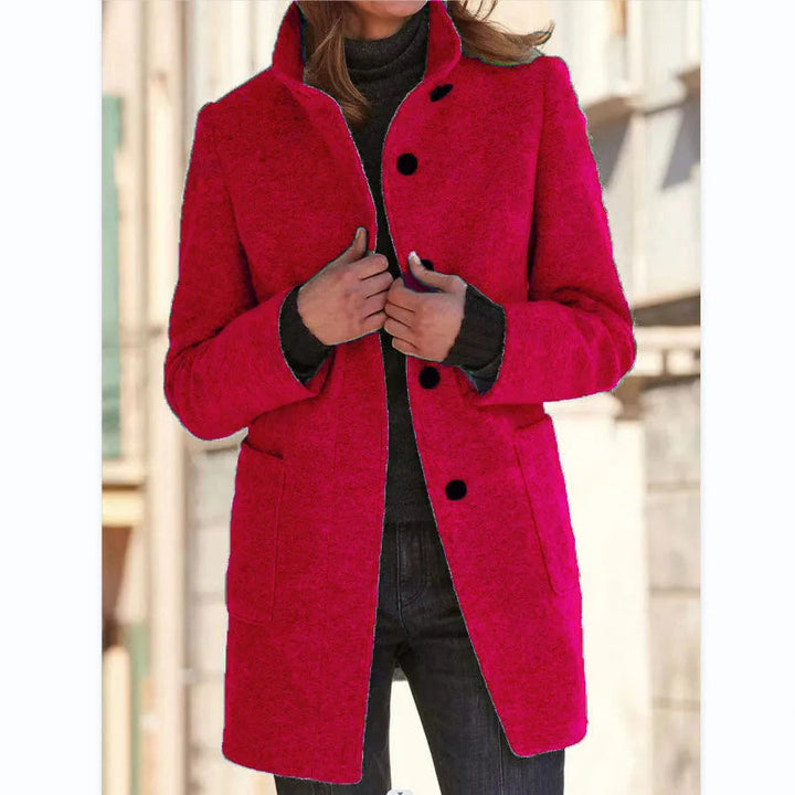 Elegant and Stylish Buttoned Coat