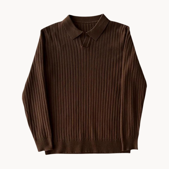 Elegant Open Collar Shirt