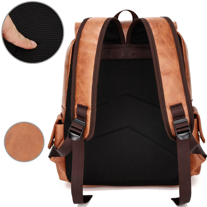 Premium Genuine Leather Backpack