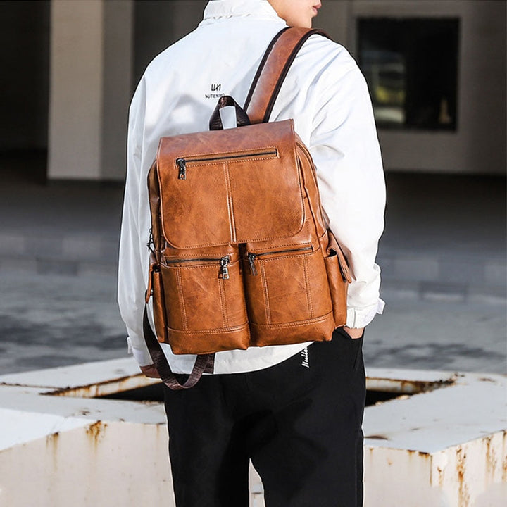 Premium Genuine Leather Backpack