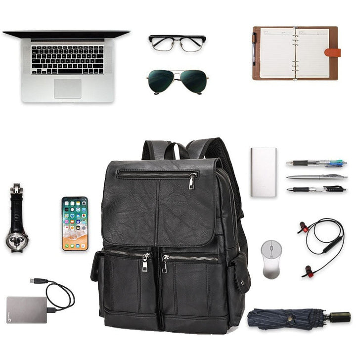 Premium Genuine Leather Backpack