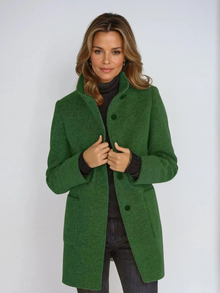 Elegant and Stylish Buttoned Coat