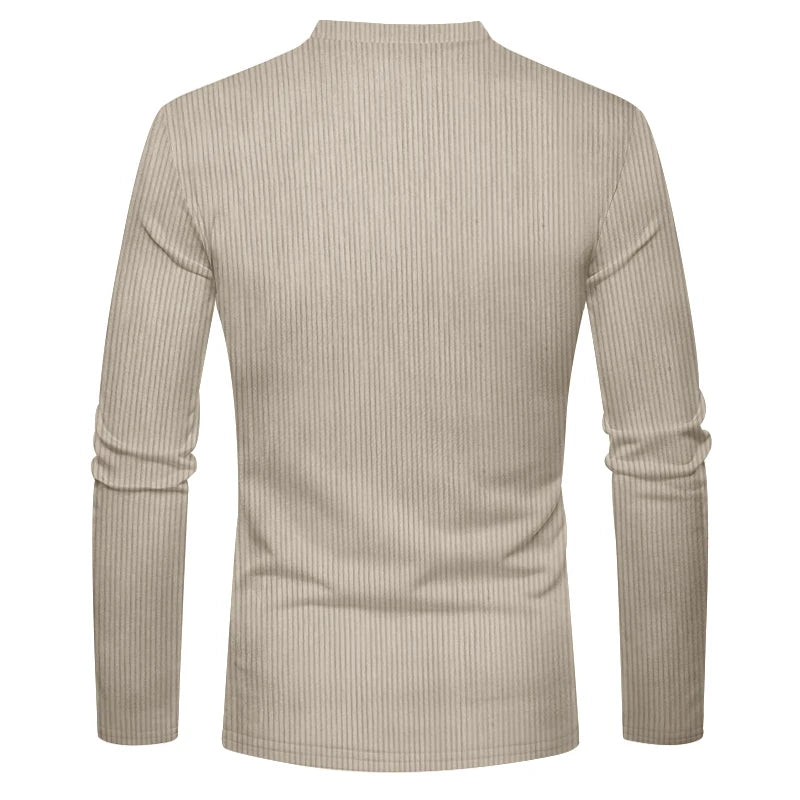 Corduroy Henley Shirt