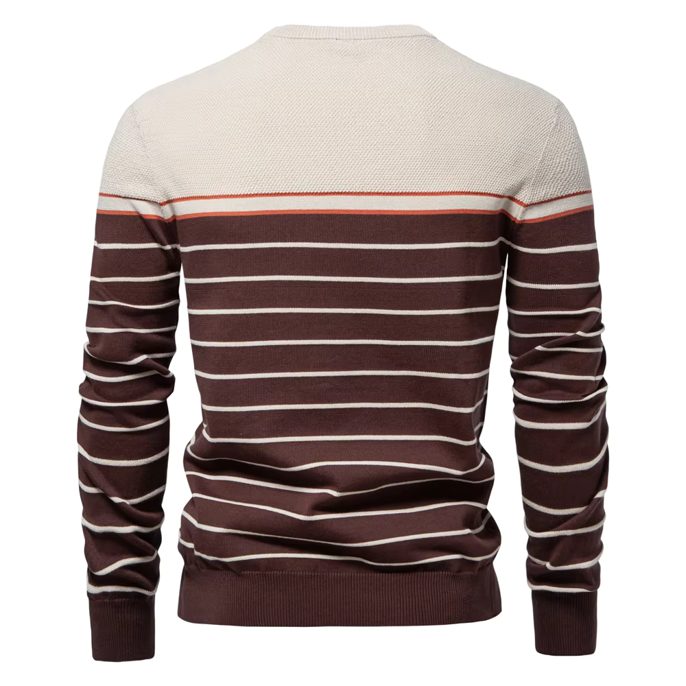 Striped Crewneck Sweater