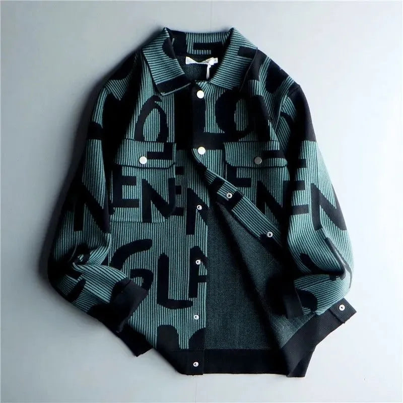 Vintage Button-Up Sweater