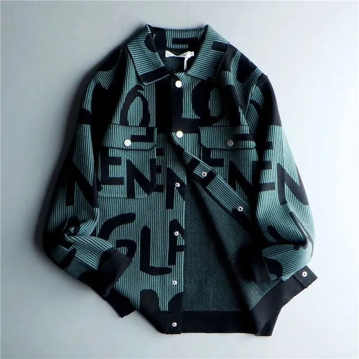 Vintage Button-Up Sweater