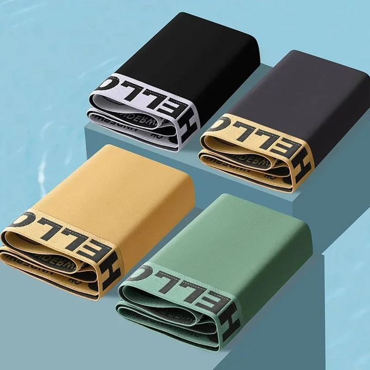 Men’s Ice Silk Breathable Boxer Briefs