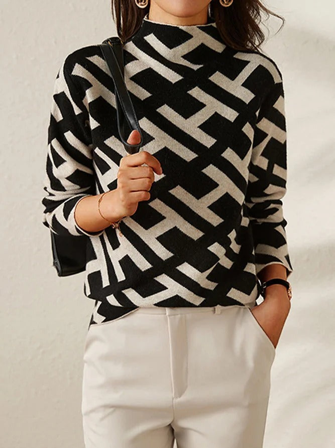 Geometric Sweater