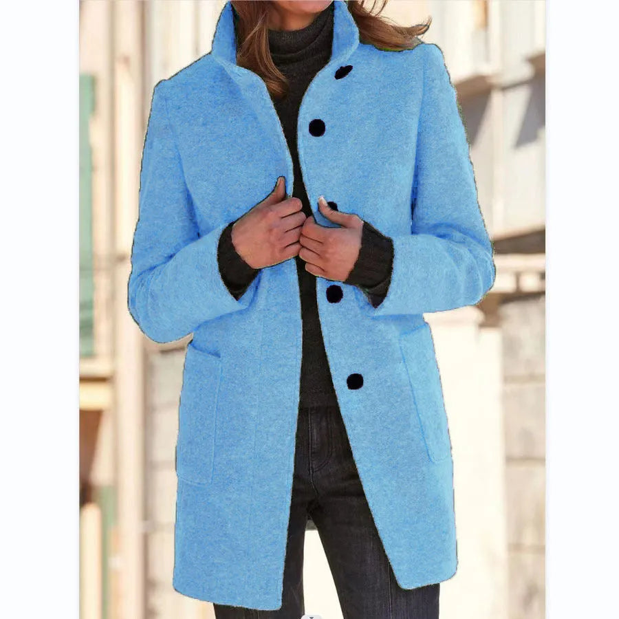 Elegant and Stylish Buttoned Coat