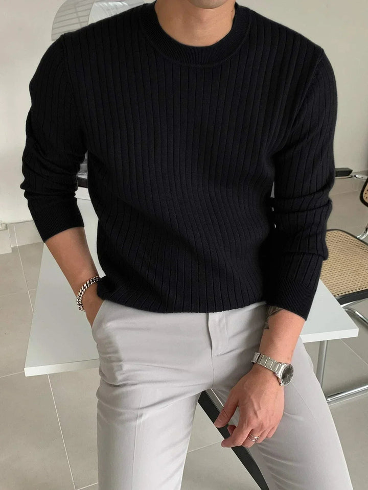 Men's Cozy Soft Knit Casual Sweater Pullover