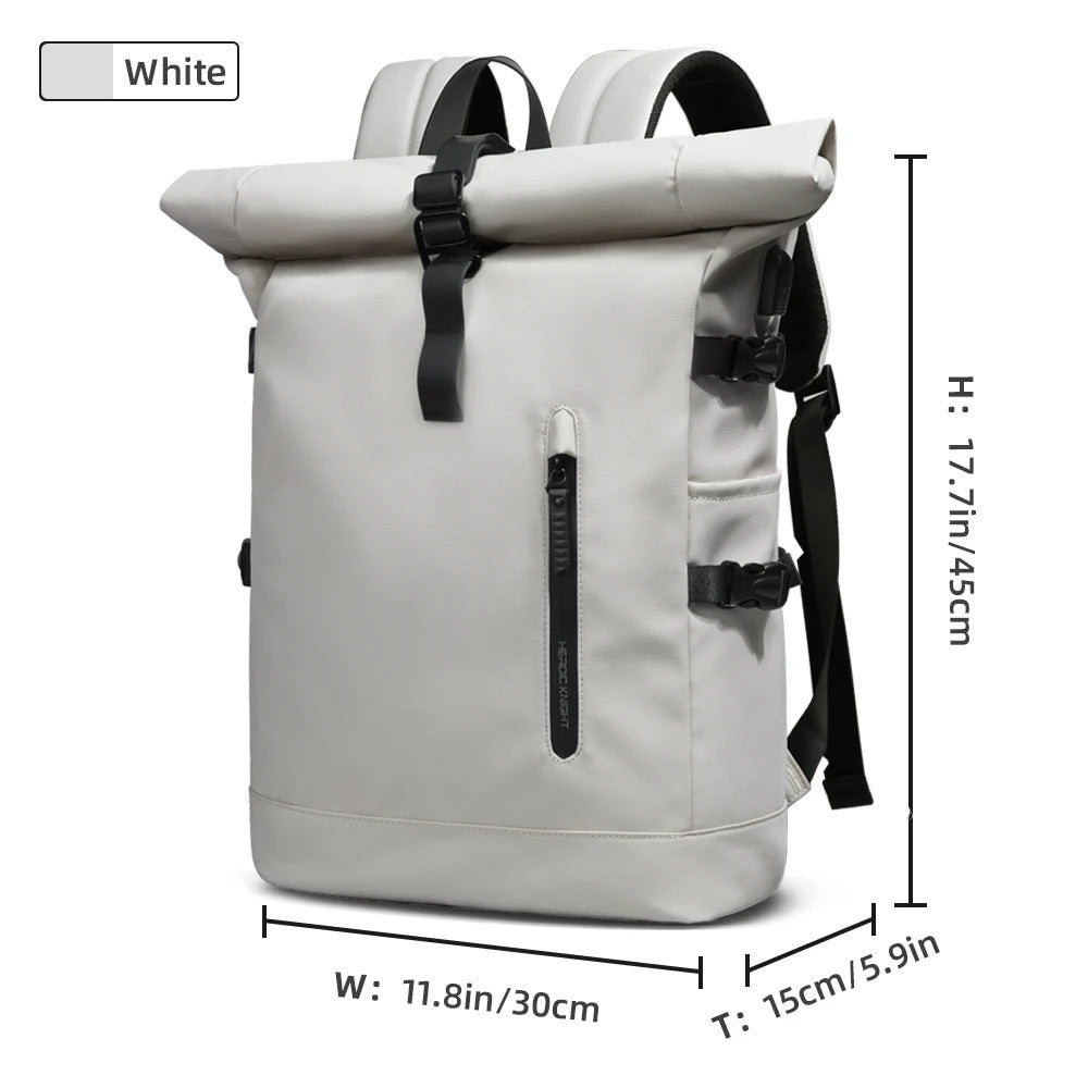 Waterproof Roll-Top Backpack