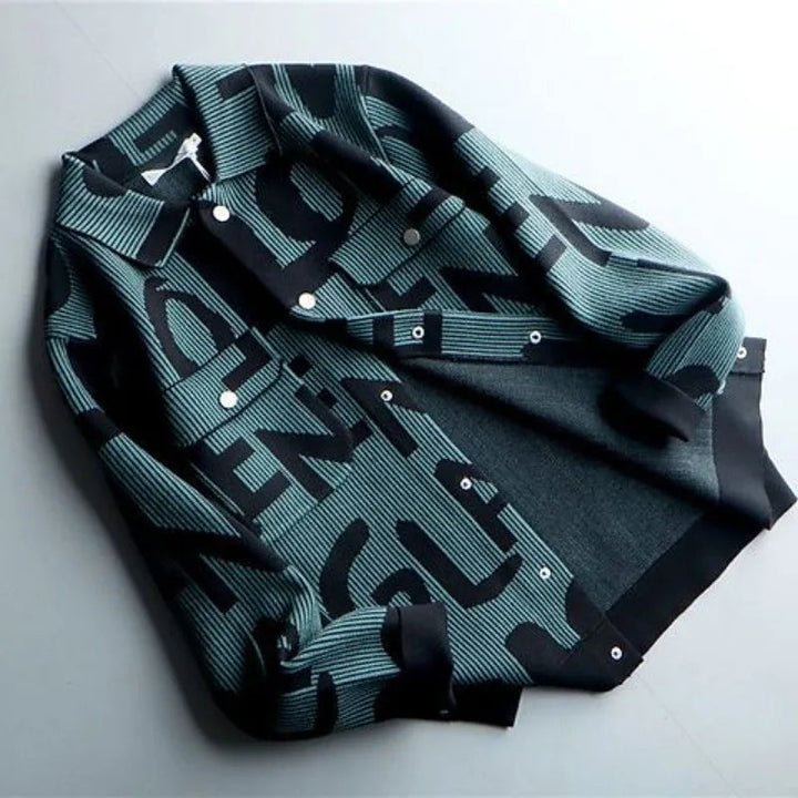 Vintage Button-Up Sweater