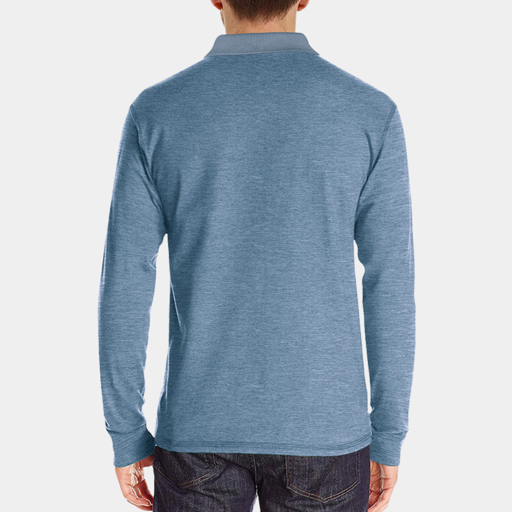 Men’s Stylish Polo Shirt Classic Casual Tee