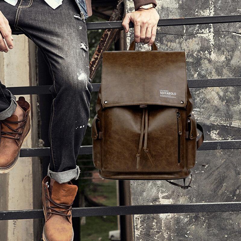 Men's Backpack with USB Charging Port